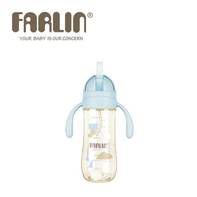 【Farlin】Grow With Colors 寬口PPSU滑蓋重力吸管練習杯270ml(6M+) - 多款可選