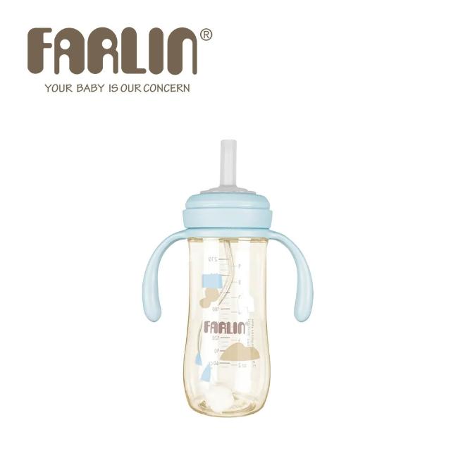 【Farlin】Grow With Colors 寬口PPSU吸嘴重力吸管練習杯270ml(防逆流設計 6M+) - 多款可選