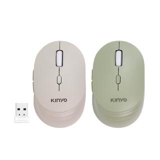 【KINYO】2.4GH六鍵無線靜音滑鼠 (GKM-555)
