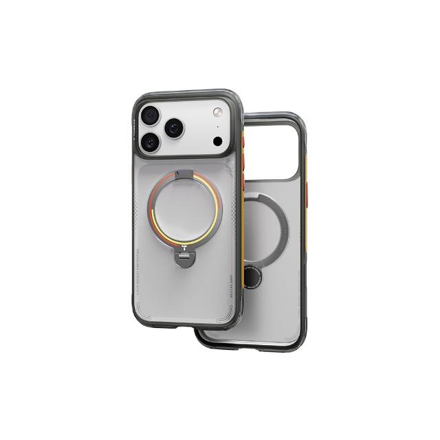 【TORRAS 圖拉斯】Ostand Q3 Air 足球系列 iPhone 17系列 旋轉支架防摔氣囊手機殼