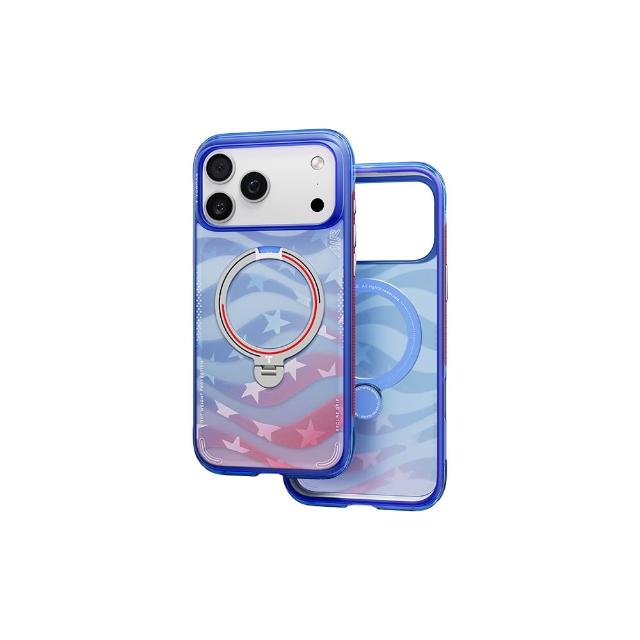 【TORRAS 圖拉斯】Ostand Q3 Air 足球系列 iPhone 17系列 旋轉支架防摔氣囊手機殼
