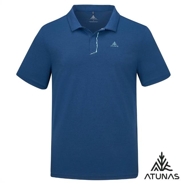 【ATUNAS 歐都納】女男款吸濕排汗透氣短袖POLO衫(A8PS2612M-A8PS2615WC防曬抗UV/休閒日常)