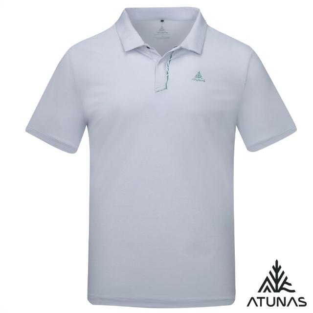 【ATUNAS 歐都納】女男款吸濕排汗透氣短袖POLO衫(A8PS2612M-A8PS2615WC防曬抗UV/休閒日常)