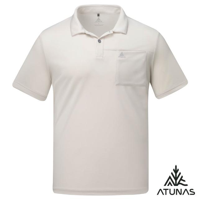 【ATUNAS 歐都納】女男款吸濕排汗透氣短袖POLO衫(A8PS2612M-A8PS2615WC防曬抗UV/休閒日常)