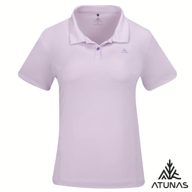 【ATUNAS 歐都納】女男款吸濕排汗透氣短袖POLO衫(A8PS2612M-A8PS2615WC防曬抗UV/休閒日常)