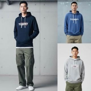 【TOMMY HILFIGER】男女款 經典LOGO帽T 長袖 帽T 大學T 連帽上衣 上衣 (美版版型)