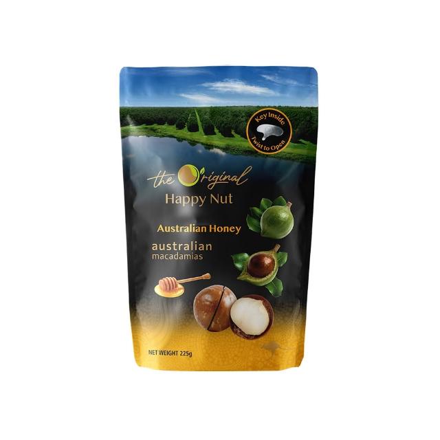 【HAPPY NUTS 幸福堅果】澳洲帶殼火山豆225g(口味任選)X3包 中元普渡/拜拜