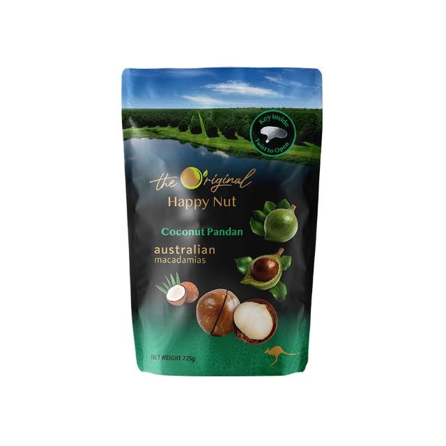 【HAPPY NUTS 幸福堅果】澳洲帶殼火山豆225g(口味任選)X3包 中元普渡/拜拜