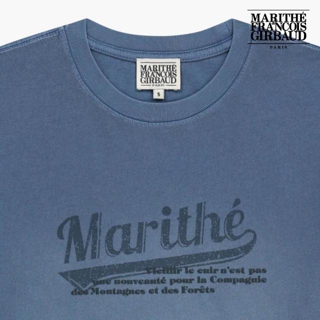 【MARITHE FRANCOIS GIRBAUD】官方旗艦 水洗做舊復古LOGO寬版上衣(多款任選)