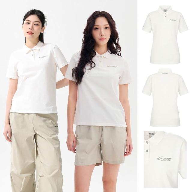 【Discovery Expedition】Freshvent 小Logo涼感POLO衫 機能短袖上衣 (DMTS71053/DWTS72053-男女版六款任選)