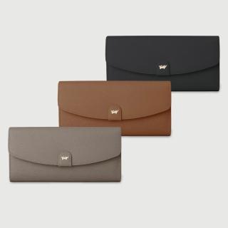 【BRAUN BUFFEL 德國小金牛】蘇菲娜-A 10卡兩折長夾-多色任選(BF885-621-BK/BRA/HM) 錢包送禮推薦