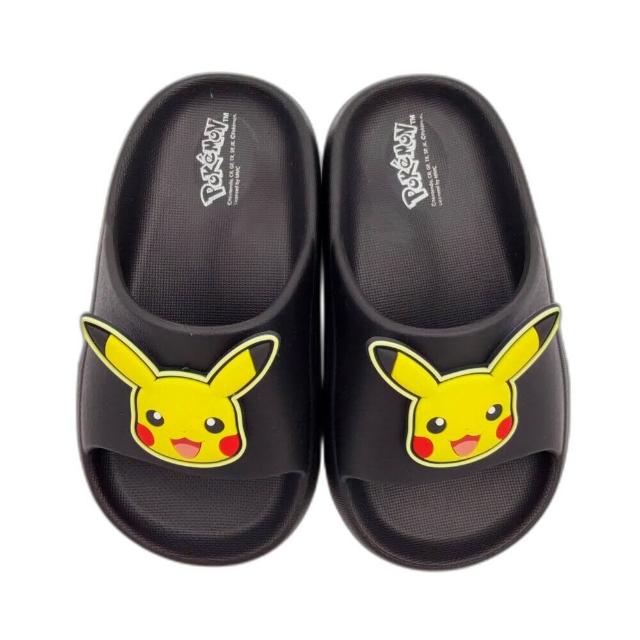 【POKEMON 精靈寶可夢】台灣製寶可夢皮卡丘拖鞋 男寶 女寶 中大童 童鞋