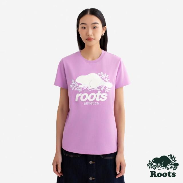 【Roots】男女款- 精選Roots海狸LOGO短袖T恤(多款可選)
