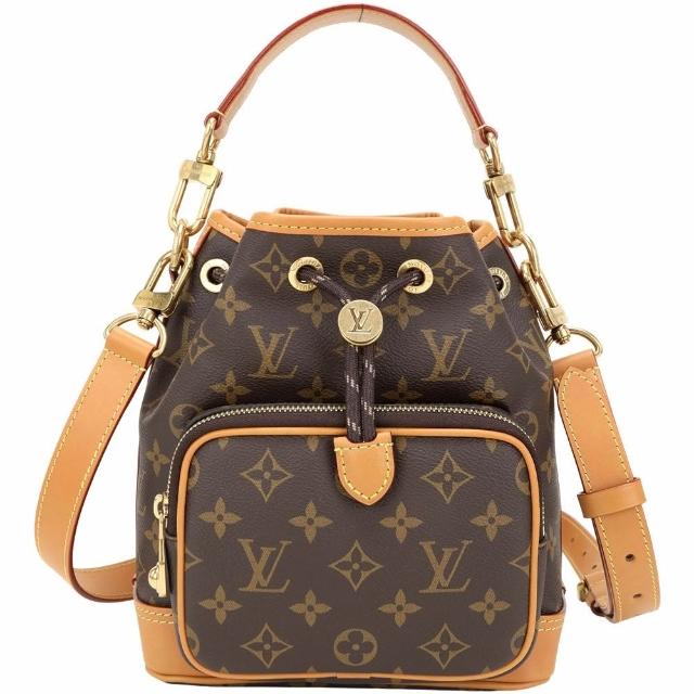 【Louis Vuitton 路易威登】LV M27825/M14017 經典老花帆布手提 肩斜背包 水桶包(2款可選)