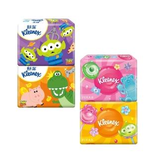 【Kleenex 舒潔】迪士尼面紙旅行包 70抽x4包x4串(迪士尼限定版)