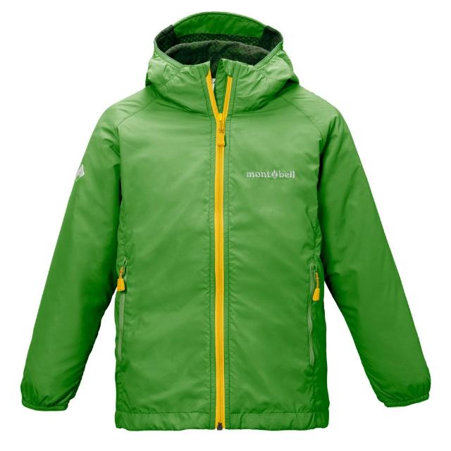 【mont bell】Light Shell Hooded Jkt Ks 幼童夾克1106804BGN藍綠 BK黑 LGY淺灰 LV薰衣草 YL黃