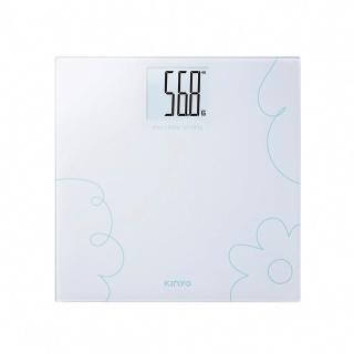 【KINYO】輕描淡寫大螢幕背光體重計 (DS-6569)
