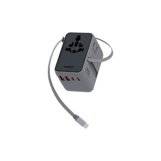 【AUKEY】The One S氮化鎵七合一 萬國旅行充電器 70W (PA-TA14)