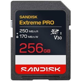 【SanDisk 晟碟】256GB SDXC Extreme pro 250MB/s SDSDXXJ-256G 相機 記憶卡