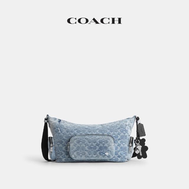 【COACH】蔻馳官方直營 FINN 口袋細節/小號附手拿包斜背手袋 斜背包-多款任選(CEW72/CCG20)