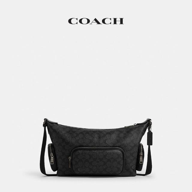 【COACH】蔻馳官方直營 FINN 口袋細節斜背手袋 斜背包-多款任選(CCG18/CET51)