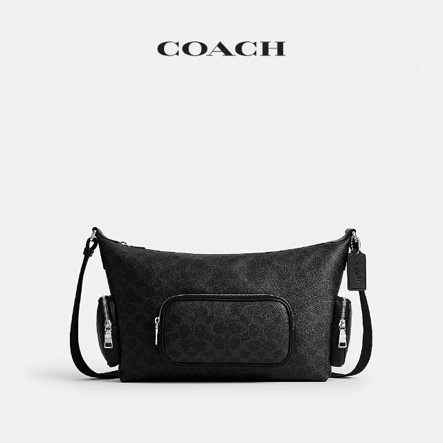 【COACH】蔻馳官方直營 FINN 口袋細節斜背手袋 斜背包-多款任選(CCG18/CET51)