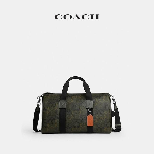 【COACH】蔻馳官方直營 EXPLORER 45 行李袋 旅行袋 斜背包-多色任選(CET52/CET53)
