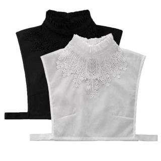 【巴黎精品】現貨限搶 假領子襯衫領片(木耳立領雪花片花邊女裝配件2色a1gg5)5.26