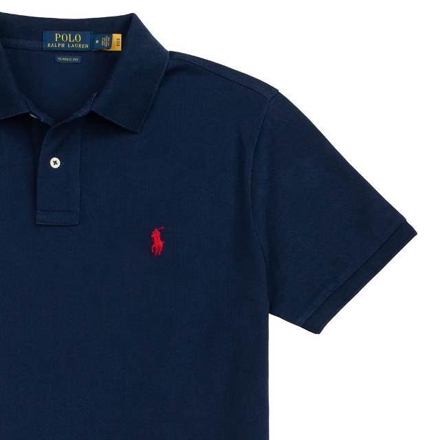【RALPH LAUREN】POLO小馬刺繡網眼polo衫