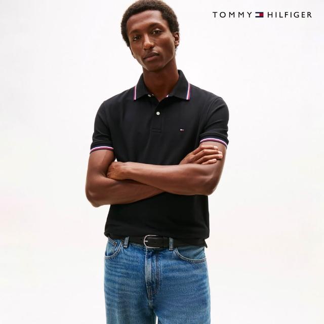 【TOMMY HILFIGER】官方旗艦館 多功能POLO 吸濕排汗 彈力POLO 修身POLO