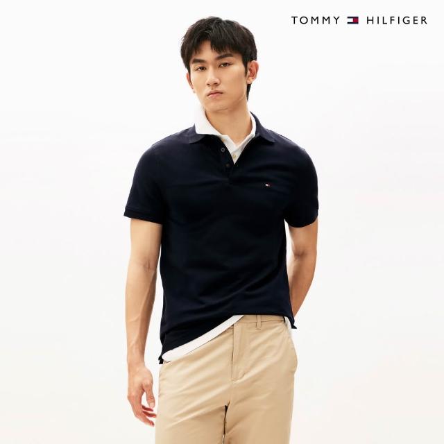 【TOMMY HILFIGER】官方旗艦館 多功能POLO 吸濕排汗 彈力POLO 修身POLO