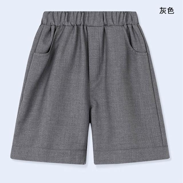 【橘魔法】輕挺紳士鬆緊西裝短褲 男童 兒童 童裝 畢業典禮 表演服裝 鋼琴 表演 演奏會 西裝褲 正裝