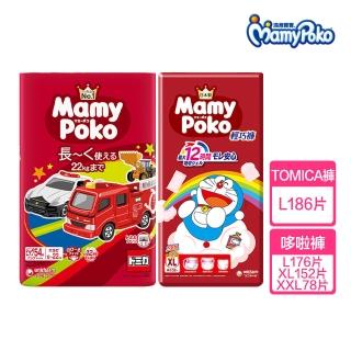 【滿意寶寶】TOMICA&哆啦A夢 輕巧褲 L-XL(褲型/日本製)