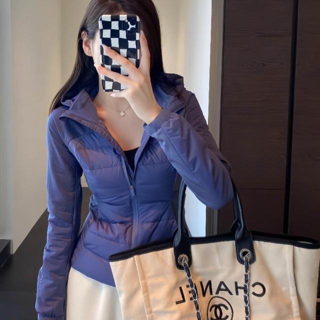 【巴黎精品】現貨+預購 真90%輕羽絨外套白鴨絨運動外套顯瘦保暖輕便羽絨衣(休閒簡約戶外女外套3款b1a59 C)