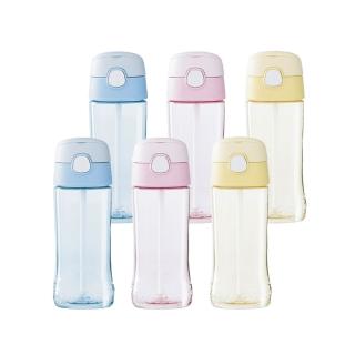 【THERMOS 膳魔師】買1送1_彈蓋吸管瓶兒童瓶450ml(F4011T)
