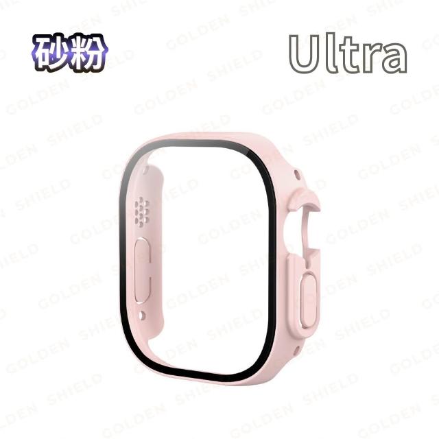 【GOLDEN SHIELD】蘋果手錶一體式保護殼 蘋果手錶殼 錶殼適用Apple Watch 11 10 9 8 7 SE Ultra S11 S10