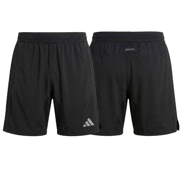【adidas 愛迪達】AIR Cloud輕機能雲感運動五分褲(休閒 抑菌 輕量 吸濕 快乾 透氣 男女同款)