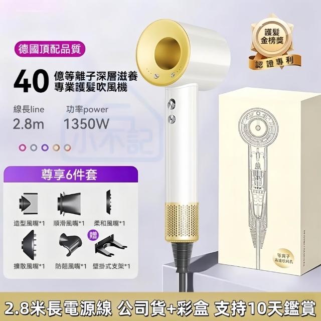 【小不記】等離子大風量吹風機（2.8米線+五風嘴）吹風機 吹風筒 強力吹風機 沙龍吹風機 負離子吹風機