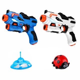 【Playful Toys 頑玩具】對戰射擊槍 USB充電 聲光 玩具槍 互動 兒童禮物