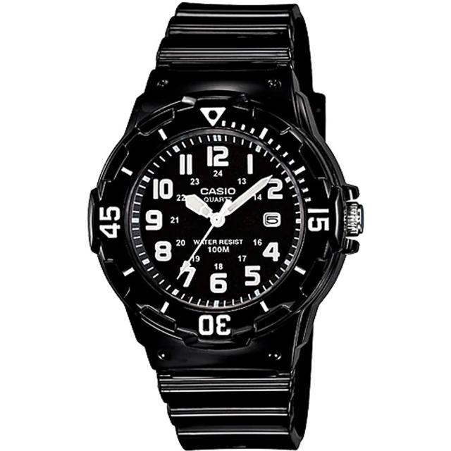 【CASIO 卡西歐】學生款運動風活力繽紛指針錶-LRW-200H系列(10款可選)