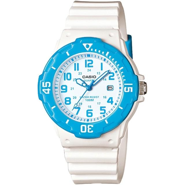 【CASIO 卡西歐】學生款運動風活力繽紛指針錶-LRW-200H系列(10款可選)