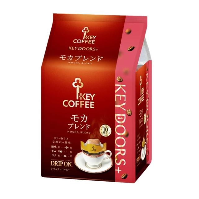 【KEY COFFEE】總匯研磨濾掛咖啡隨身包(10入/包;滴漏式/耳掛式)美式咖啡 黑咖啡