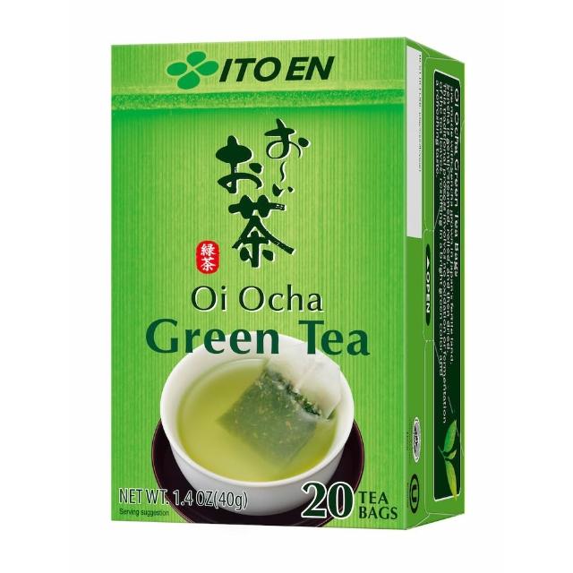 【伊藤園】Oi Ocha綠茶/玄米茶(抹茶入)茶包20入x 3盒