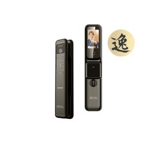 【HITACHI 日立】逸系列 電子貓眼智慧推拉式電子鎖/門鎖 (人臉/指紋/密碼/卡片/鑰匙/含基本安裝)HIT-FY10-T