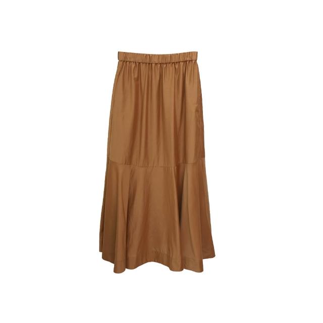 【giordano ladies】26SS 蠶絲混紡荷葉蛋糕裙(02466021)