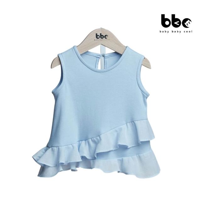 【baby baby cool】日本有機棉 女童短袖上衣 T恤 背心 無袖上衣  (有機棉童裝 bbc童裝 嬰幼童裝 童裝)