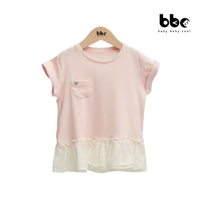 【baby baby cool】日本有機棉 女童短袖上衣 T恤 背心 無袖上衣  (有機棉童裝 bbc童裝 嬰幼童裝 童裝)