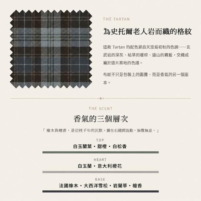 【Kinloch Anderson】金安德森香氛 NO.03史托爾老人岩 木質調 空間噴霧100ml(居家室內/空間香氛)