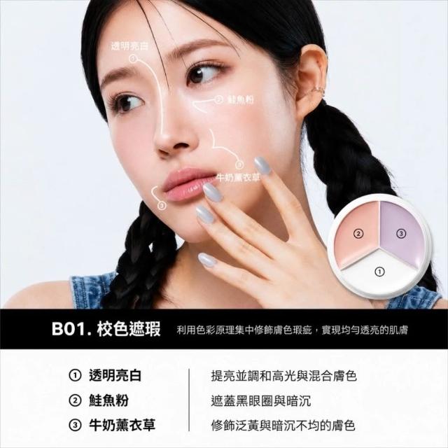 【韓國美膚】tfit 三色遮瑕膏 15g