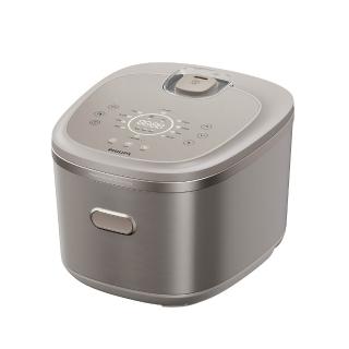 【Philips 飛利浦】抽UX20戰鬥陀螺_粒粒安 無塗層/不鏽鋼 IH智慧電子鍋_HD5225/60